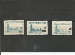 ALGERIE 1946 - YT 164/166 NEUF AVEC CHARNIERE * (MLH) GOMME D'ORIGINE TTB - Postpaketten