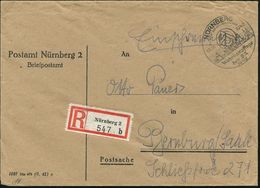 NÜRNBERG/ DSDR/ SA/ Wehrkampftage/ Der SA 1942 (13.9.) SSt = SA-Abzeichen (über Ortsbild) + Viol. 2L: Postamt Nürnberg 2 - Sonstige & Ohne Zuordnung