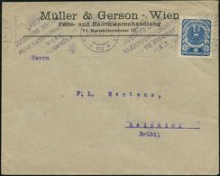 ÖSTERREICH 1921 (Juni) BdMWSt: 15 WIEN 101/*11q*/HELP/AUSTRIA's CHILDREN/A.R.A. EUROPEAN CHILDREN FUND.. (Text Zweisprac - UNICEF