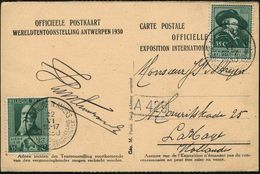 BELGIEN 1930 (12.6.) SSt.: ANTWERPEN - ANVERS/ ..EXPOSITION INTERNATIONALE 2x Auf Passender Foto-Sonder-Kt.: EXPO 1930 ( - Autres & Non Classés