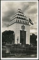 FRANKREICH 1937 (18.9.) BdMaWSt.: EXPOSITION DE 1937/ PARIS (5 Wellen) Auf S/w.-Foto-Ak.:  Pavillon De L'Irak (Irak-Pavi - Altri & Non Classificati