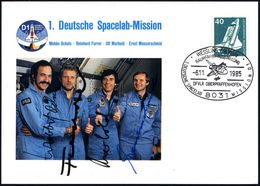 8031 WESSELING,OBERBAY/ RAUMFAHRT-AUSSTELLUNG/ 1.DEUTSCHE SPACELAB MISSION 1985 (6.11.) SSt = Space Shuttle Auf Sonder-K - Autres & Non Classés