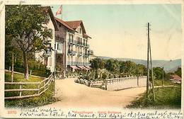 Pays Div -ref T594- Suisse -  Magglingen - Hotel Bellevue /- Etat : Leger Pli Milieu Marge Droite - - Bellevue