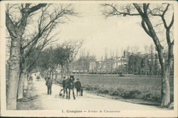 11  CONQUES / Avenue De Carcassonne / - Conques Sur Orbiel