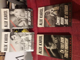 Lot De 4 Alix Karol Au Fleuve Noir N°1107-1093-1082-1197 - Loten Van Boeken