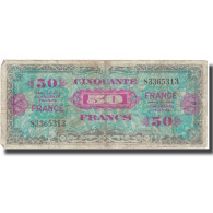 France, 50 Francs, 1945 Verso France, 1945, 1945, B+, Fayette:VF 24.1, KM:122a - 1945 Verso Francia