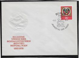 Allemagne DDR - RDA - Enveloppe 1er Jour - FDC - TB - Andere & Zonder Classificatie