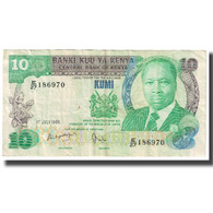 Billet, Kenya, 10 Shillings, 1985, 1985-07-01, KM:20d, TTB - Kenia