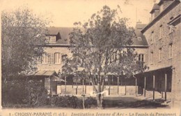 35 - ( CHOISY ) PARAME : Institution JEANNE D'ARC La Façade Du Pensionnat ( Lycée Ecole Collège ) CPA - Ille Et Vilaine - Parame