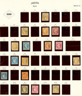 JAFFA : GC 5089 Sur 16 Timbres. TB, B Ou Pd. - Andere & Zonder Classificatie