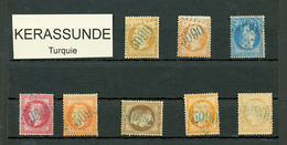 KERASSUNDE : GC 5090 Sur 8 Timbres (N°21, 23, 29, 30, 31, 32, 48, 59). 1 Certificat. TB, B Ou Pd. - Autres & Non Classés