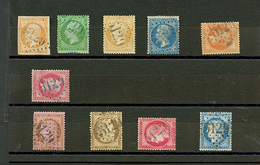 PORT-SAID : GC 5129 Sur 10 Timbres (N°16, 20, 21, 22, 31, 32, 56, 57, 58, 60). 4 Certificats. TB, B Ou Pd. - Other & Unclassified