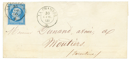 1860 FRANCE 20c(n°14) Obl. Cachet Sarde LA CHAMBRE Sur Lettre Pour MOUTIERS. Trés Rare. Superbe. - 1849-1876: Classic Period