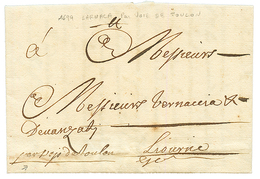 "CHYPRES Par La VOIE De TOULON" : 1699 "Par Voye De TOULON" Manuscrit Sur Lettre Avec Texte Daté "LARNACA CHYPRES" Pour  - Maritieme Post