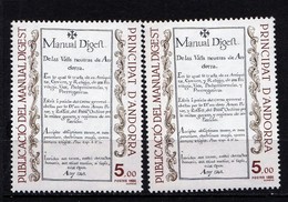 Principat D'Andorra N° 352 1986 Neuf Timbre De Gauche ** - Unused Stamps