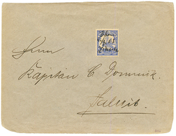 MARSHALL - ATOLL POST : 1908 20pf Pen Cancel. On Envelope To JALUIT. Signed GROBE. Superb. - Marshall