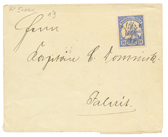 MARSHALL - ATOLL POST : 1908 20pf Pen Cancel. On Envelope To JALUIT. Superb. - Marshall-Inseln