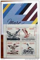 ESTONIE Oiseaux, Birds, Vögel, Aves. Yvert N° 202/05 ** Carnet Complet Neuf Sans Charniere MNH (8 Valeurs Au Total) - Anatre