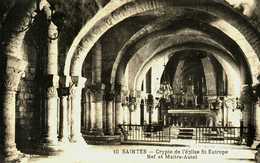 17...charente Maritime...saintes...crypte De L'eglise St Europe - Saintes