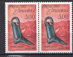 Principat D'Andorra N° 367 1988 Neuf Timbre De Droite ** - Unused Stamps