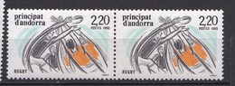 Prinipat D'Andorra N°  1988 Neuf Timbre De Droite ** - Neufs