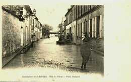 17...charente Maritime...saintes..inondations...rue Du Perat - Saintes