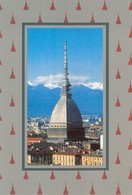 3732" TORINO-MOLE ANTONELLIANA" CART. POST. OR. NON SPED. - Mole Antonelliana