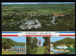 CPM Non écrite Allemagne EDERSEE / WALDECK Multi Vues - Edersee (Waldeck)