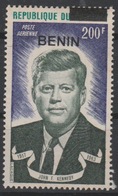 Bénin 1994 Mi. 611 John Fitzgerald Kennedy US USA President "BENIN" Surchargé Overprint MNH** - Benin - Dahomey (1960-...)