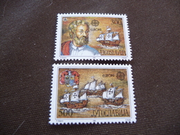 TIMBRES  EUROPA  1992     YOUGOSLAVIE     N  2397  /  2398    COTE  10,00  EUROS   NEUFS  LUXE** - 1992