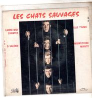 Pochette Sans Disque Sous Plastique - Les Chats Sauvages - Pathé EG 662 - 1963 - Accessoires, Pochettes & Cartons