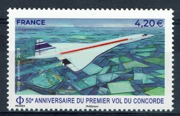France, Plane "Concorde", Turbojet, 50th Anniv., 2019, MNH VF  Airmail - 1960-.... Postfris