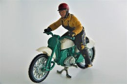 Britains Ltd, Deetail : GREEVES SCRAMBLER MOTORCYCLE  , Made In England, *** - Britains