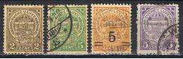 (LUX 16) LUXEMBOURG //  YVERT  90, 92, 112A, 150 // 1907-24 - 1907-24 Abzeichen