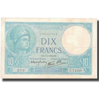 France, 10 Francs, Minerve, 1939, 1939-09-07, TTB+, Fayette:7.6, KM:84 - 10 F 1916-1942 ''Minerve''
