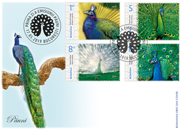 Romania 2019 / Peafowls / FDC - Pauwen