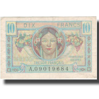 France, 10 Francs, Undated (1947), TTB+, Fayette:VF30.1, KM:M7a - 1947 Trésor Français