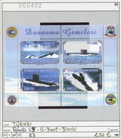 Türkei - Turkey - Turquie - Michel Block 53 - ** Mnh Neuf Postfris - U-Boot - Schiffe Ships Submarine - Unused Stamps