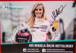 Mikaela Ahlin Kottulinsky (PWR Racing Team) - Authographs