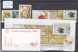 NL-Niederlande Ausgaben 1988 Komplett (B.2456) - Full Years