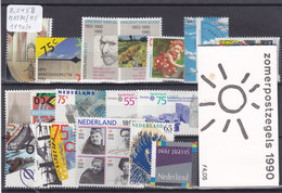 NL-Niederlande Ausgaben 1990 Komplett (B.2458) - Full Years