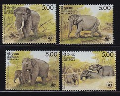 Sri Lanka 1986, Elephants, Complete Set, MNH. Cv 60 Euro - Sri Lanka (Ceylon) (1948-...)