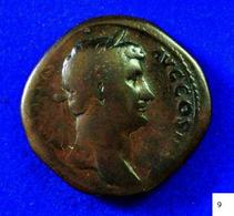 Hadrianus.  -   (117-138) AD   -   ROME  136 AD  -   AE Sestercius  28,23 Gr.  -   RIC 777 - Les Antonins (96 à 192)