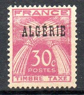 ALGERIE. Timbre-taxe N°33 De 1947. - Strafport