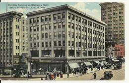 THE ROSE BUILDING AND HENSHAW HOTEL - 16th & FARNAM STR. / OMAHA - NEB. - Omaha