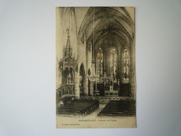 GP 2019 - 1220  RAMBERVILLERS  (Vosges)  :  Intérieur De L'Eglise   1918   XXX - Rambervillers