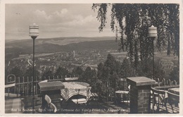 AK Aue Blick Terasse Gasthof König Friedrich August Warte Parkwarte A Schwarzenberg Lauter Schlema Lössnitz Erzgebirge - Aue