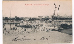 ES-2253   ALBACETE : Vista Del Lago Del Parque - Albacete