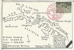 PAKISTAN 1960 ALPINISMO MONTAÑA SALTORO EXPEDITION 1960 K12 - Bergsteigen