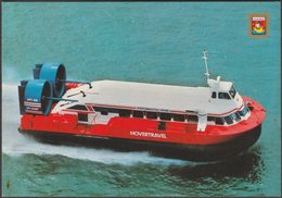 Hovertravel Ltd AP1-88 Hovercraft, C.1980s - WJ Nigh Postcard - Hovercrafts